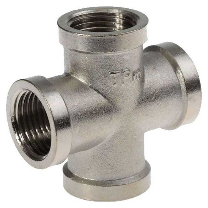 Крест стальной D1= 20—500 мм D2= 20—500 мм, Соединение: фланцевое