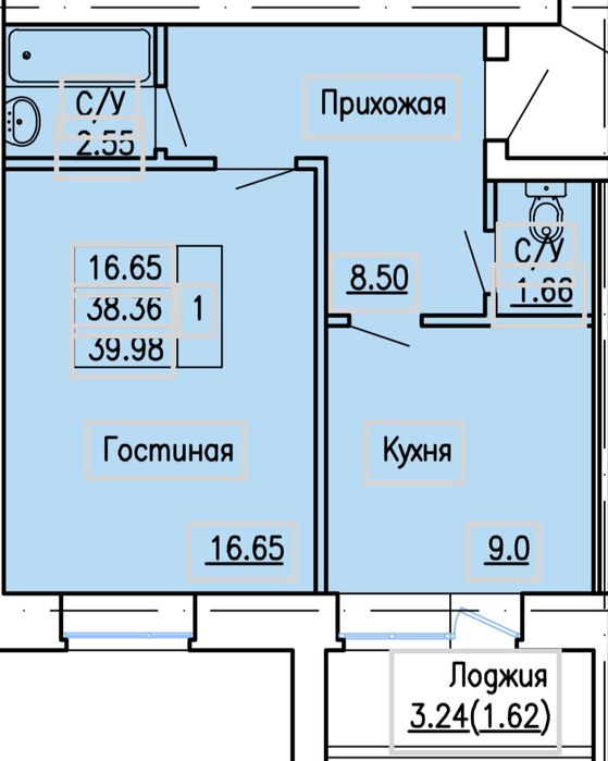 Квартира в новом доме