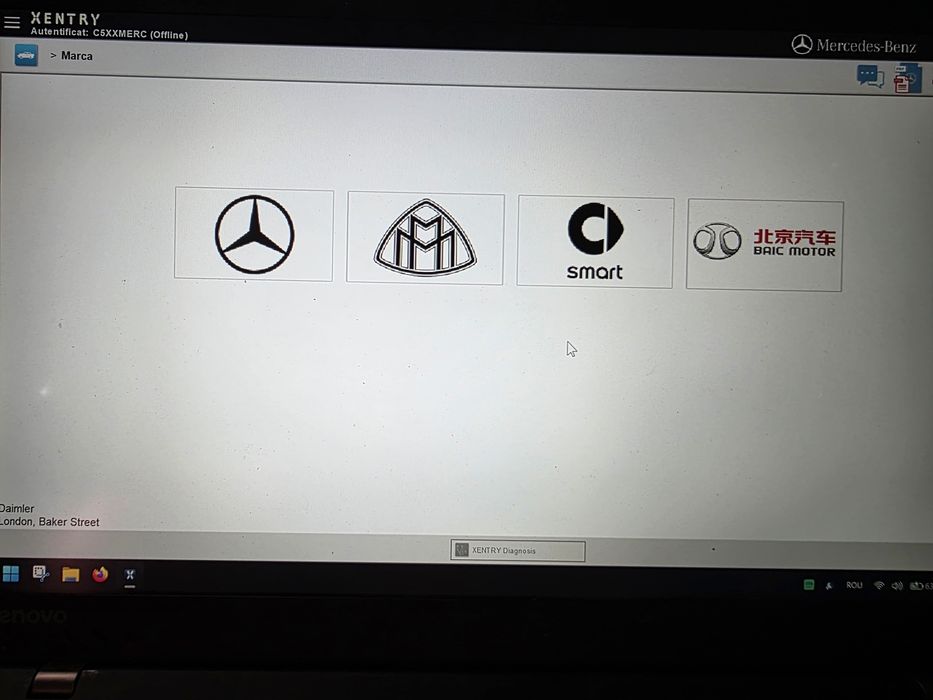 Diagnoza Mercedes Benz Xentry 2026 DTS Monaco 8/9 DAS VEDIAMO  +multe altele