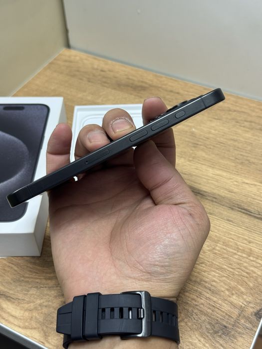  iPhone 15pro 5G 128gb HX/A EAC black titanium в отличном сост.