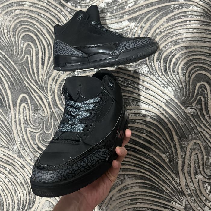 Jordan 3 black cat