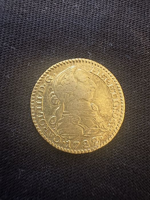 Lot 4 Monede Istorice de Colecție din Aur 1782, 1790, 1801, 190