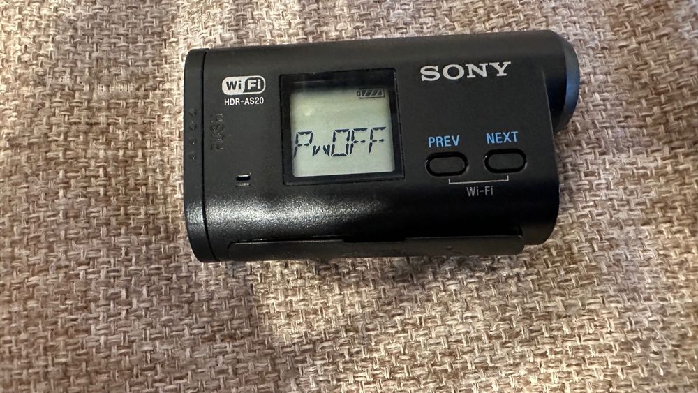 Sony HDR-AS20 - camera actiune fara acumulator
