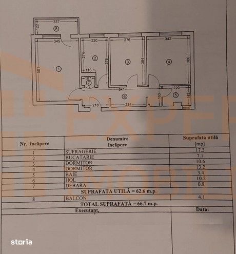 Apartament 3 camere de vanzare in Tomis Nord - Ciresica | Constanta