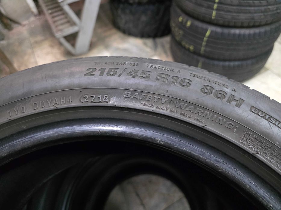 4бр Летни гуми 215 45 16 - Kumho