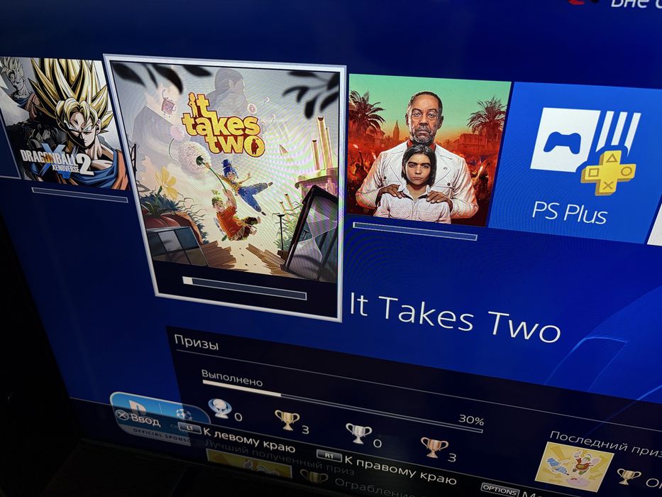 PS4 Pro полный комплект