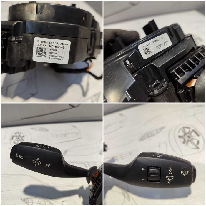 Ansamblu manete comenzi volan + spiră BMW Seria 4 F32 F33 61319351140 2013 / [2013-2020] / (5A3)