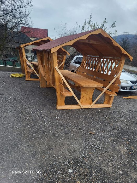 Foisor lemn masiv rustic