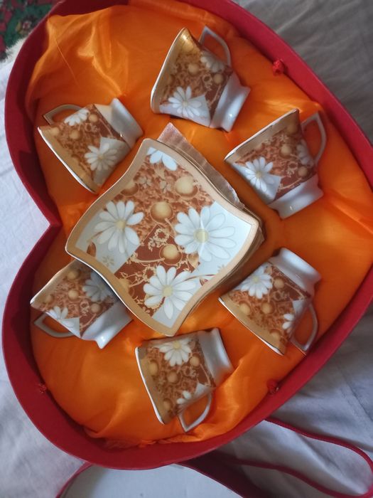 Отдам новый кофейный набор