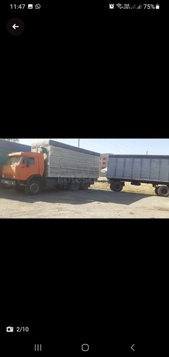 Продаётся камаз с прицепом