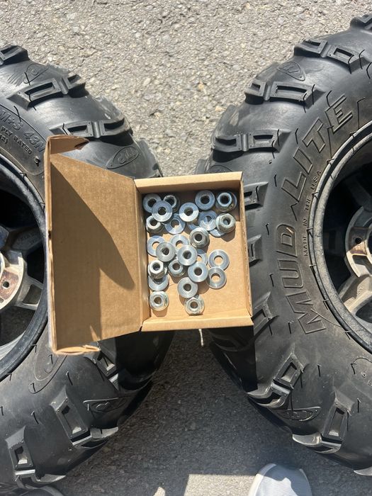 Гуми с джанти за ATV  12цола ITP Mud Lite 25x8/12 25x10/12