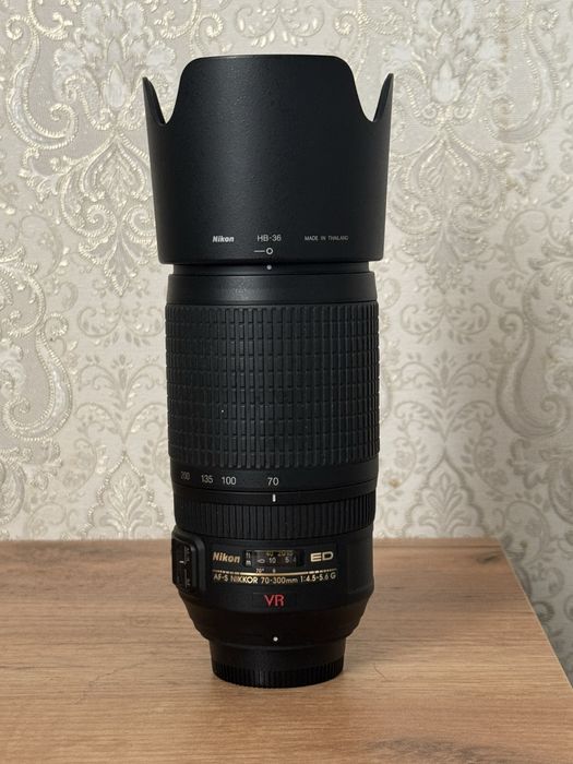 Объектив Nikkor 70-300 + FTZ ii