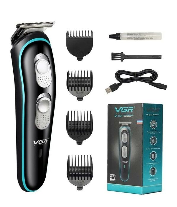 Trimmer VGR V-055. Soch va soqol uchun mashinka. Машинка для борода