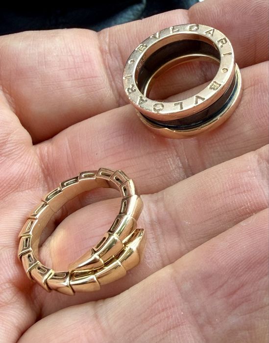 Bulgari B zero пръстен 18к