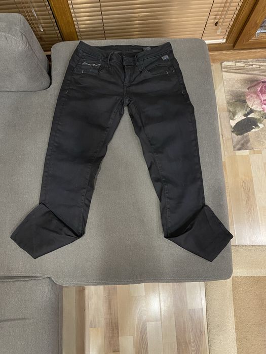 Дамски дънки G-star черни