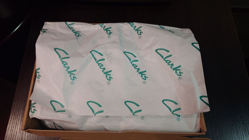 Туфли Clarks (черные)