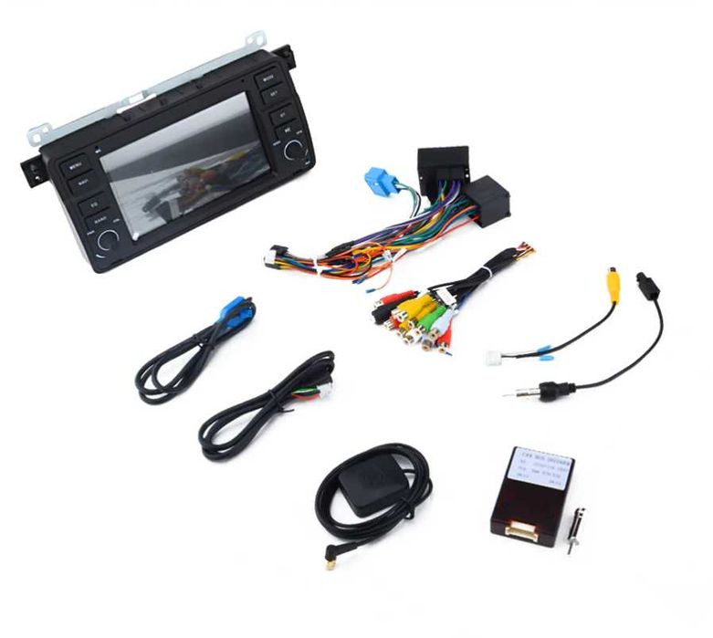 Navigatie Android   BMW E46 Seria 3 Carplay Android Auto + Camera