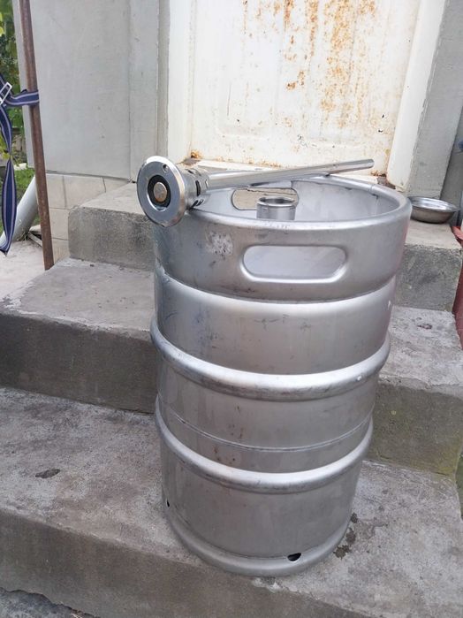 Butoi inox alimentar - keg bere - 50 litri