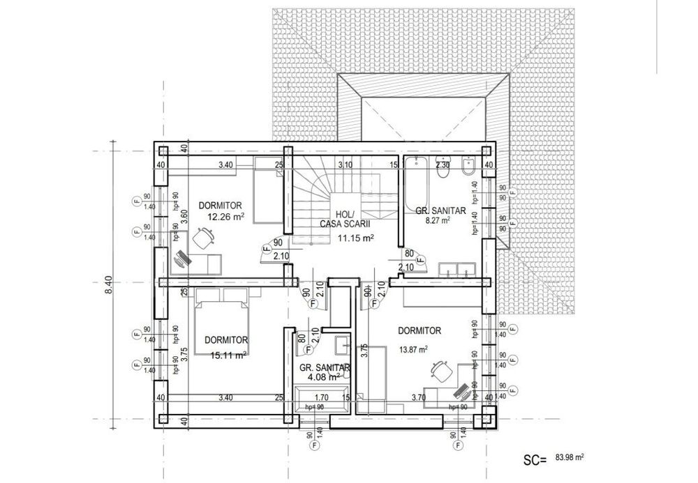 Casa individuala, 150 mp, zona Valea Seaca - Popesti