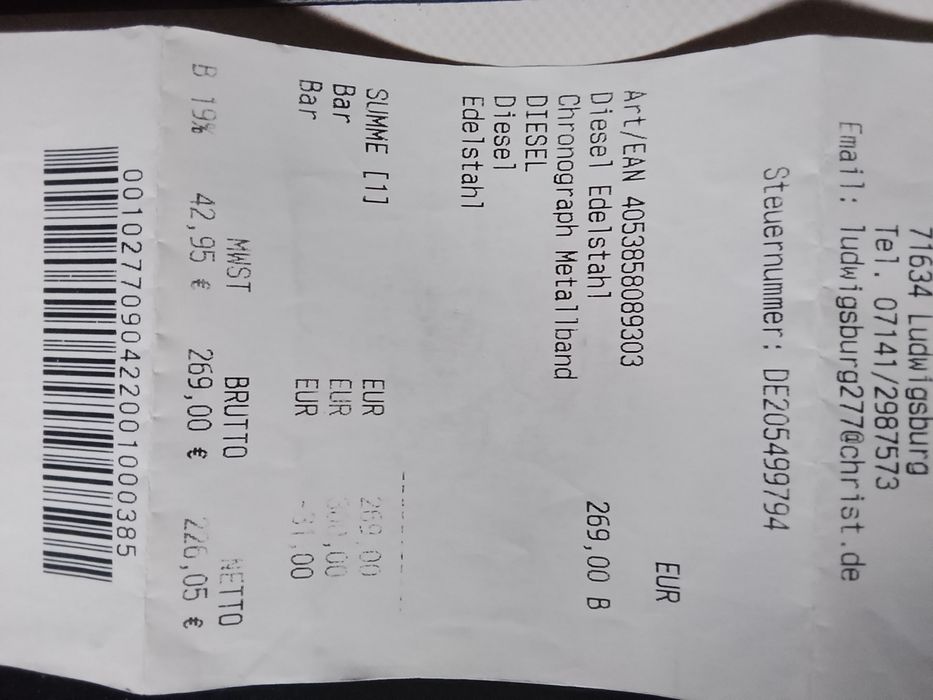 Diesel ceas bărbătesc