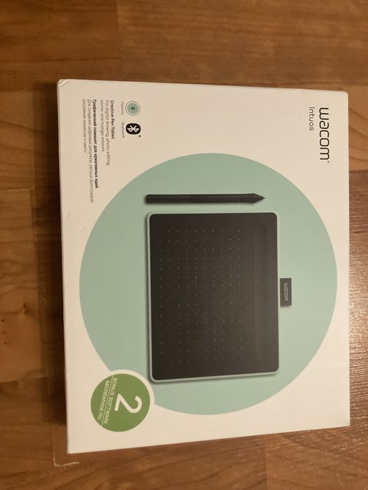 Tableta grafica Wacom Intuos S Bluetooth, Pistachio