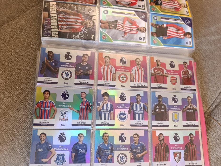 Пълен албум Topps Premier league 2026