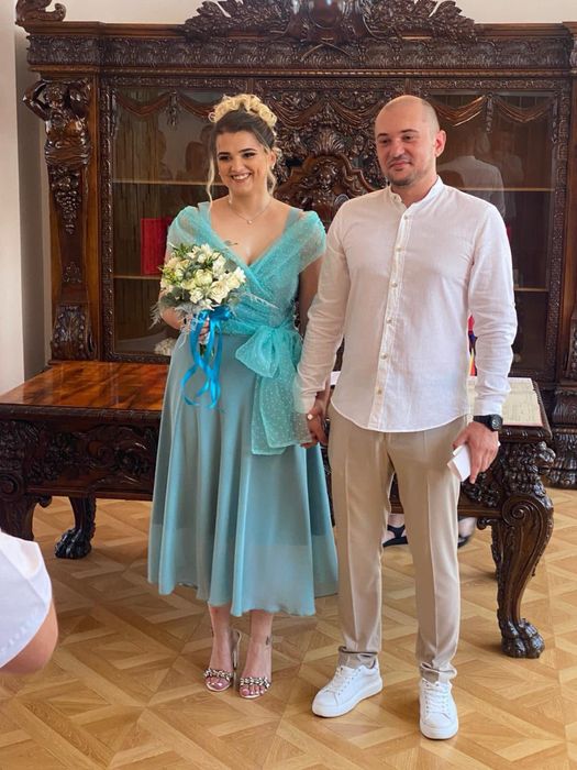 Vand rochie turcoaz