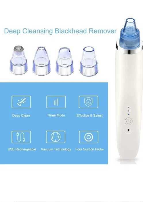 Вакуумен уред за почистване на лице и премахване на черни точки