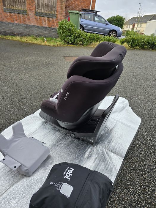 Scaun Auto NUNA REBL 360 toate accesoriile + 2 house vara iarna isofix
