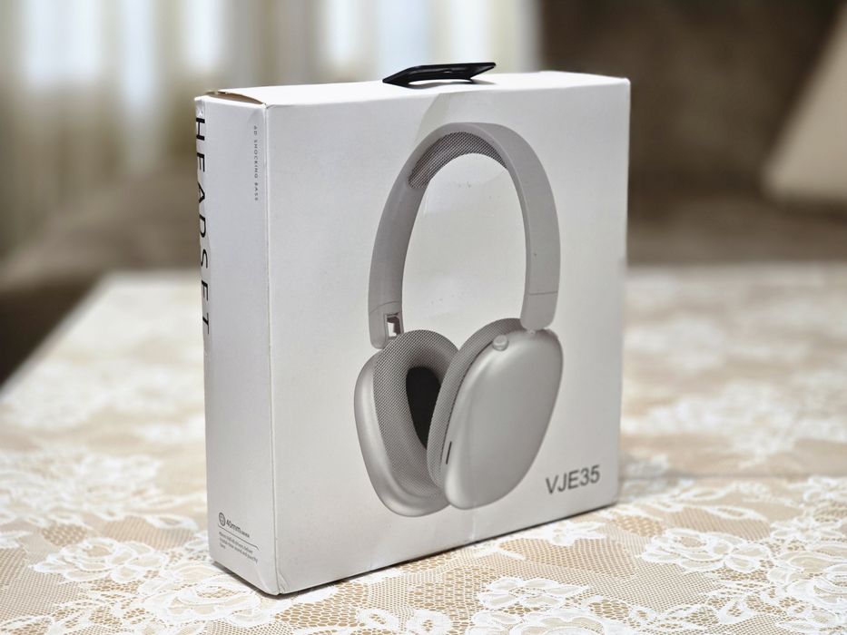 Слушалки VJE35 чисто нови Bluetooth Noise Cancelation