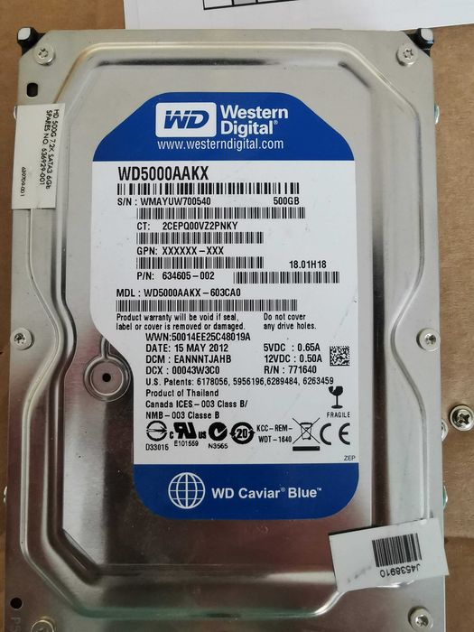 Хард диск HDD 1TB