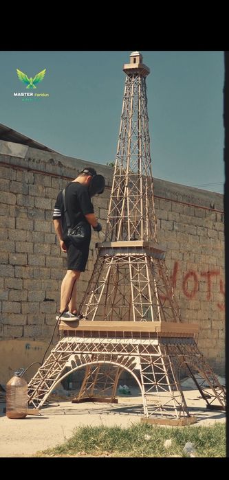 Eiffel теле бащня изготовием на заказ
