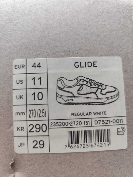 Levis Glide albi marimea 44