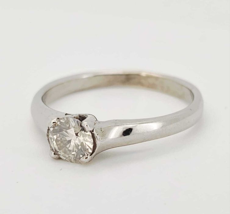 Inel 14k cu diamant natural 0.55ct