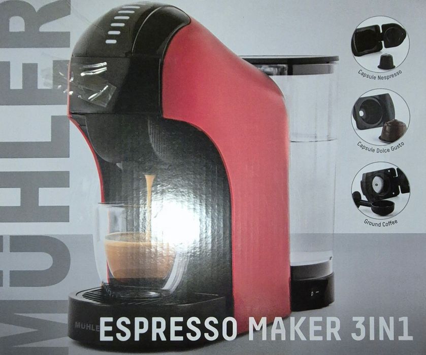 3в1 кафемашина с капсули