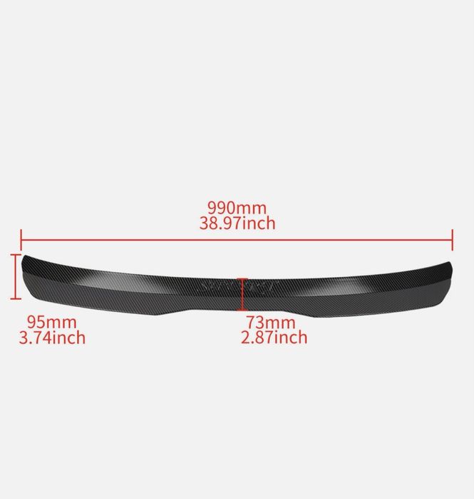 Карбон спойлер за багажник / Carbon Spoiler