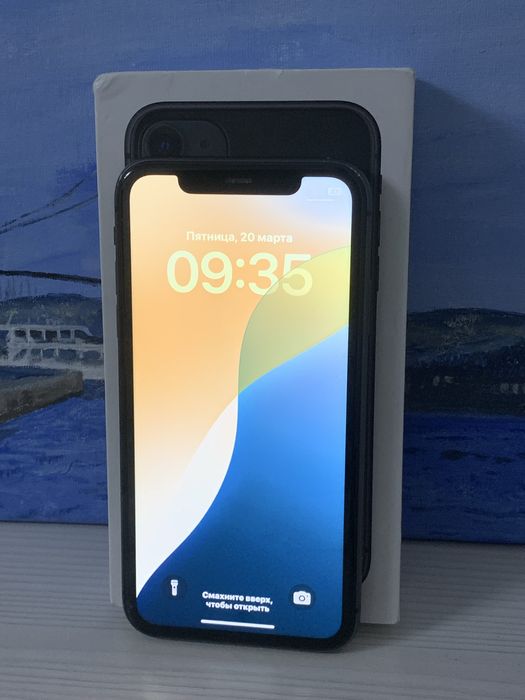 Айфон 11 128гб с коробкой