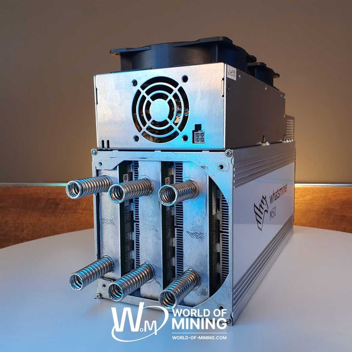 Переделка Whatsminer на литые водоблоки + тихий бп