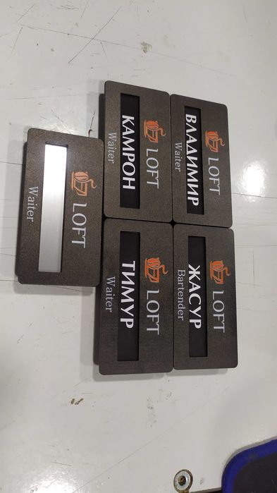 Бейджики любой формы