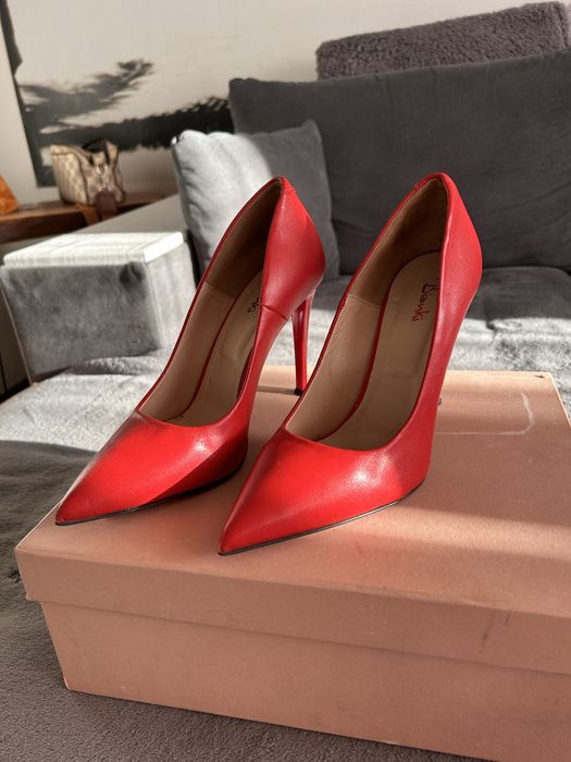 Обувки Bianki естествена кожа