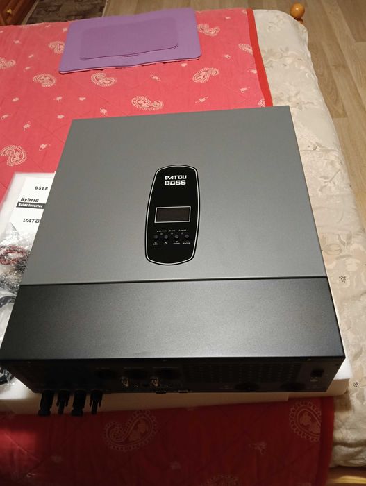 DATOUBOSS 11KW Hybrid Inverter 48V, Hybrid Solar Inverter On Grid, Supports Battery