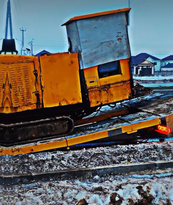 Грузовой эвакуатор и трал