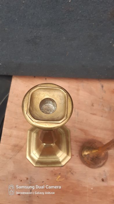 Медна кана и свешник