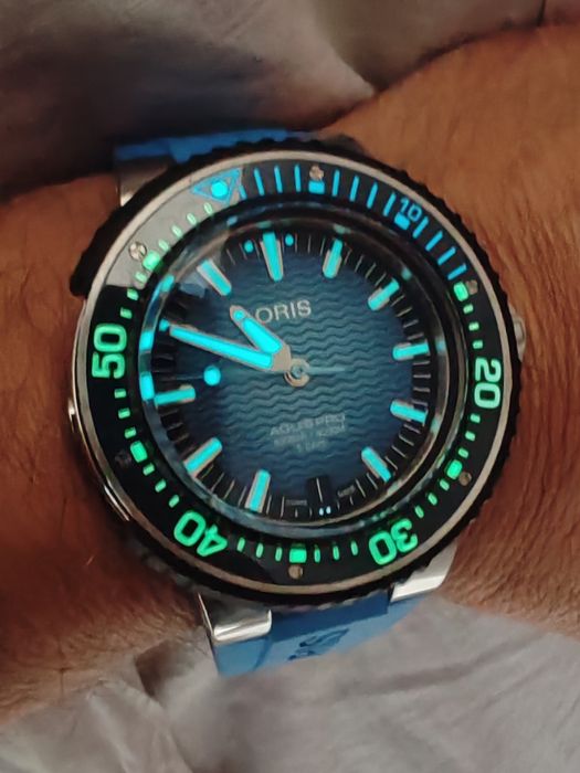 Ceas Oris Aquis Pro 4000 m Professional Diver 49,5 mm 5 zile rezerva!!