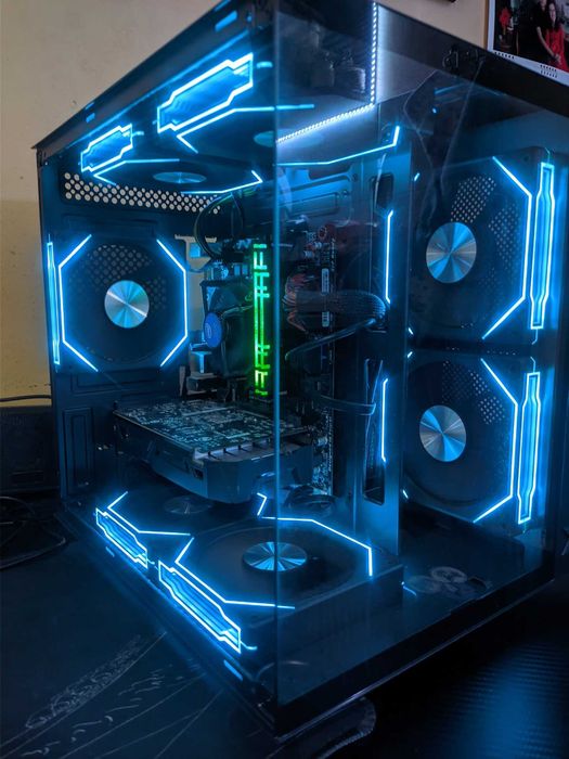Бюджетен Геймърски Компютър! I5 Nvidia 1050 TI SSD 16 GB ram