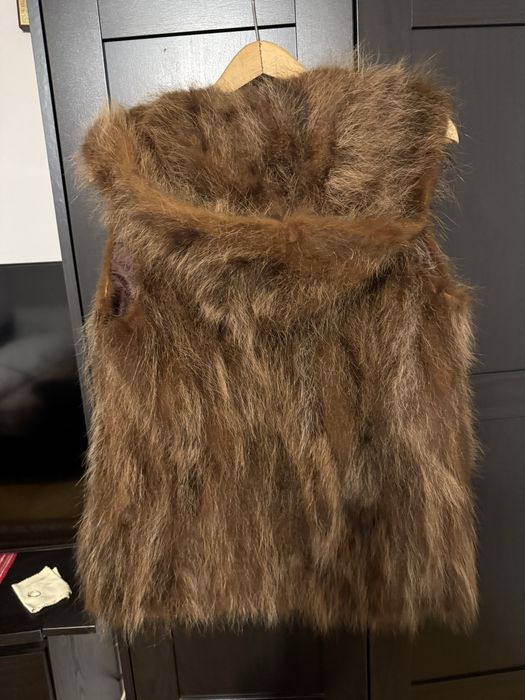 Vesta blana naturala