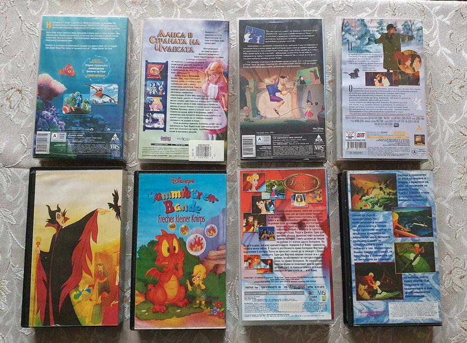 Видеокасети оригинални VHS с филми