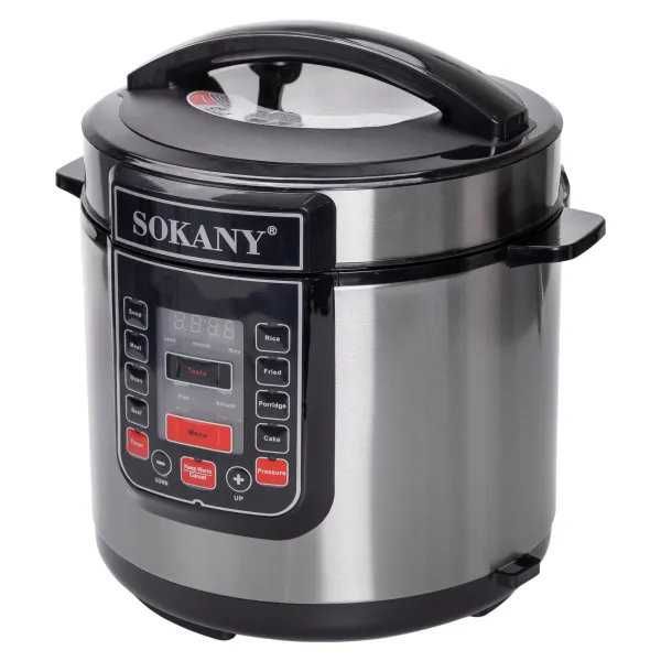 НЕМСКИ Мултикукър Sokany SK-07053 – 7 литра, 1000W + ЛЕД ФЕНЕР