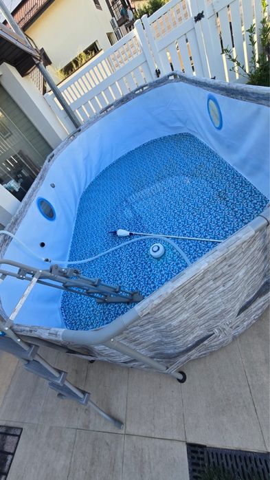 Piscina supraterana 6mx3,8m