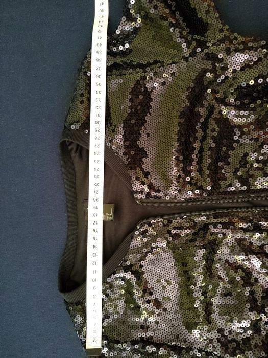 Geacă neagră cu paiete H &M